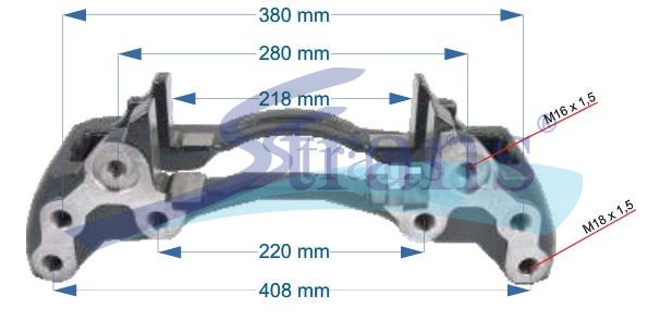 Скоба Супорта Гальмівного Wabco 22,5